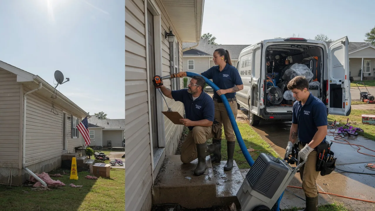 Ceiling Water Damage Restoration in Fannettsburg, PA near me